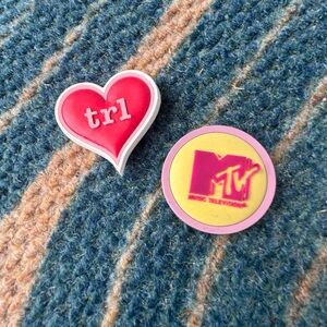MTV Pink Heart & TRL Magnets 2003 Millennial